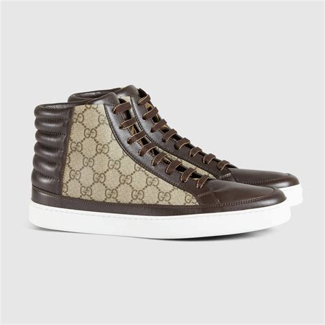 gucci supreme high top sneakers